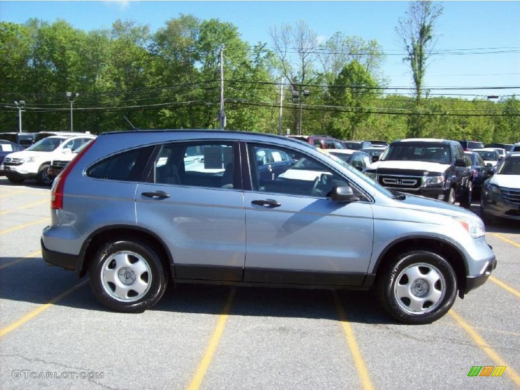 2007 CR-V LX 4WD - Glacier Blue Metallic / Gray photo #22