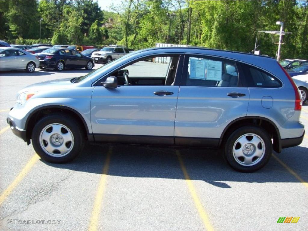 2007 CR-V LX 4WD - Glacier Blue Metallic / Gray photo #23