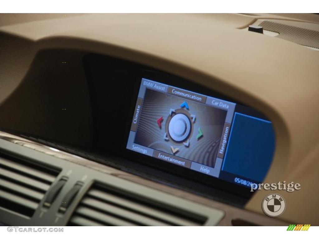2008 7 Series 750Li Sedan - Monaco Blue Metallic / Beige photo #16