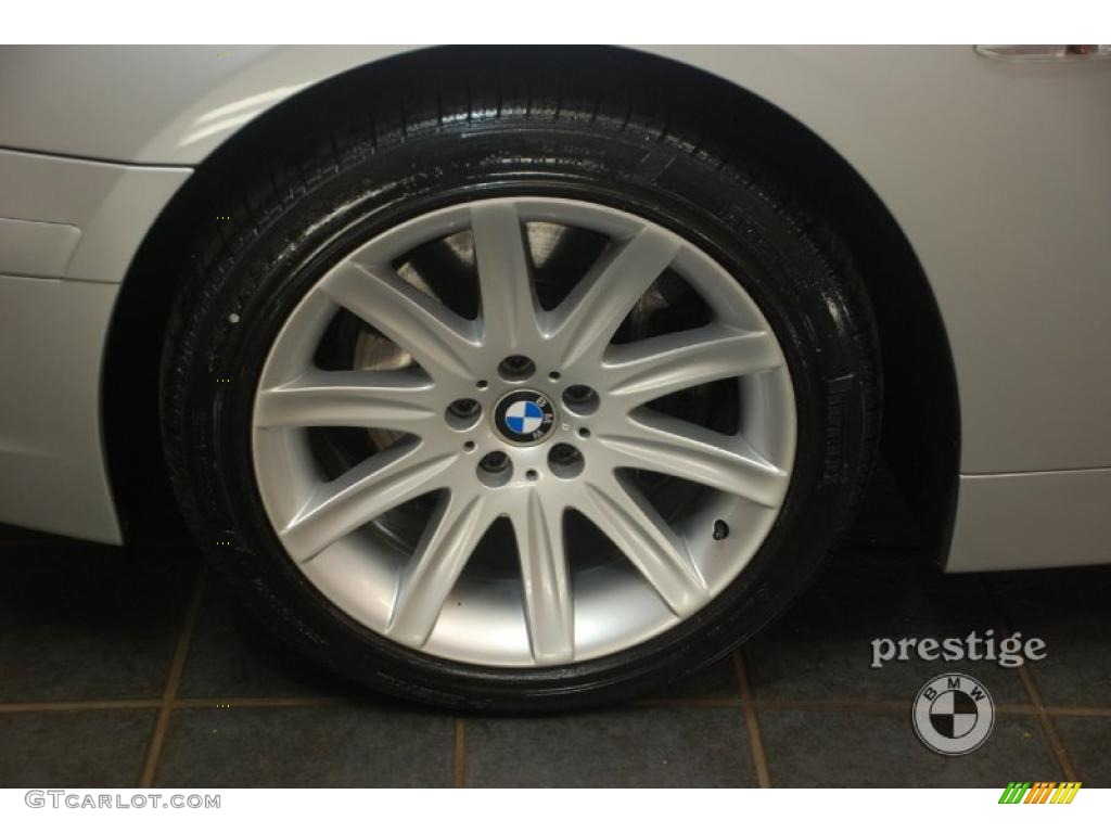 2003 7 Series 745i Sedan - Titanium Silver Metallic / Black/Black photo #7