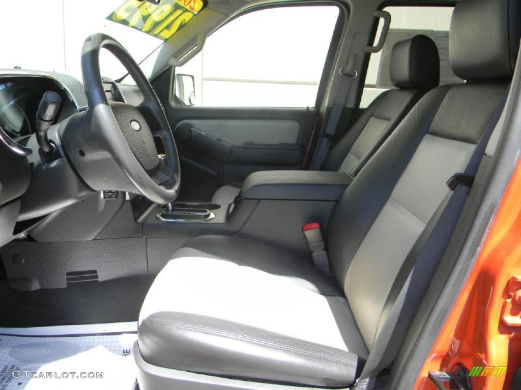Black/Stone Interior 2007 Ford Explorer XLT Ironman Edition 4x4 Photo #29804558