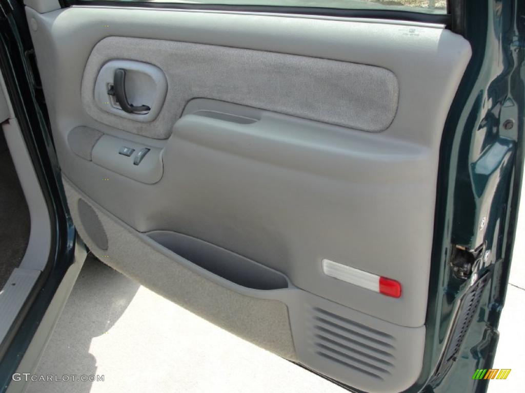 1996 C/K C1500 Extended Cab - Emerald Green Metallic / Gray photo #16