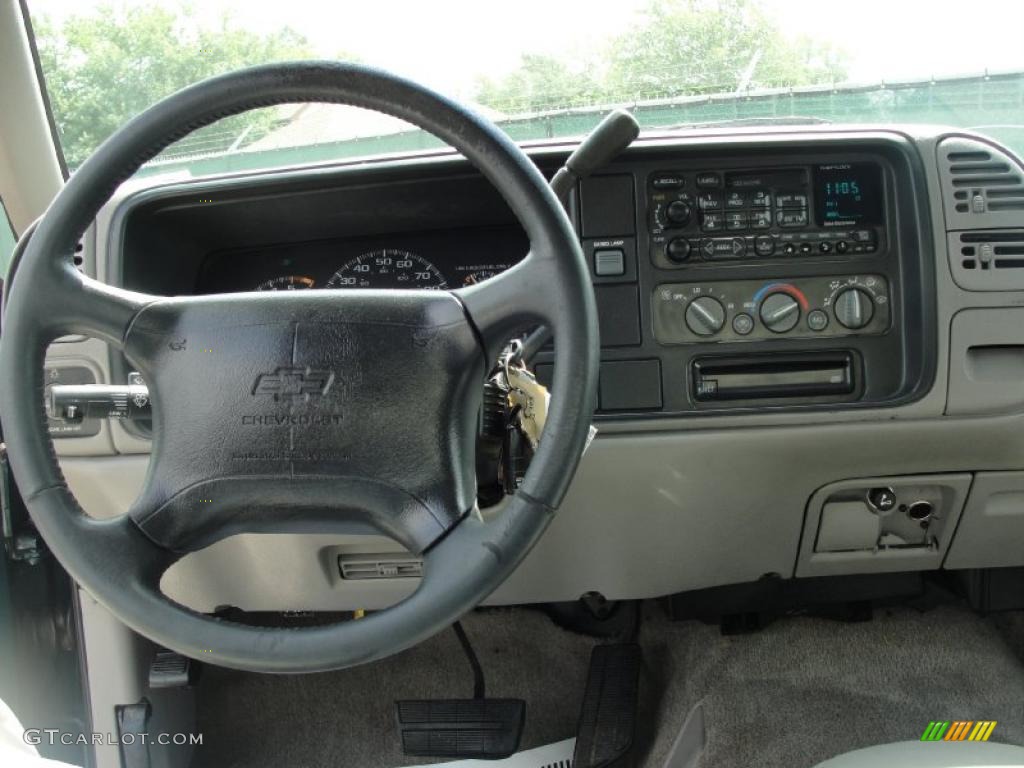 1996 C/K C1500 Extended Cab - Emerald Green Metallic / Gray photo #22