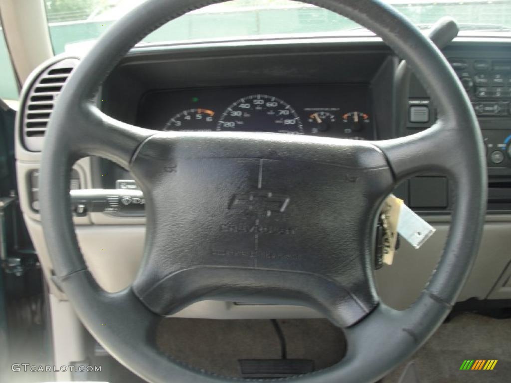 1996 C/K C1500 Extended Cab - Emerald Green Metallic / Gray photo #26