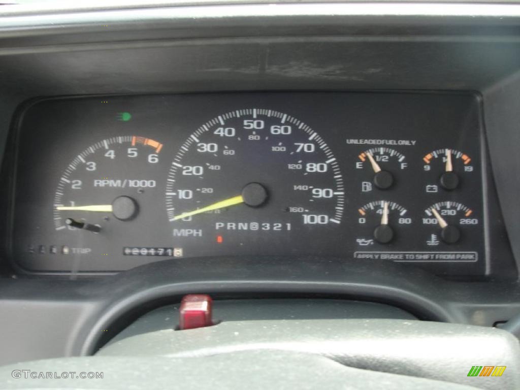 1996 C/K C1500 Extended Cab - Emerald Green Metallic / Gray photo #27