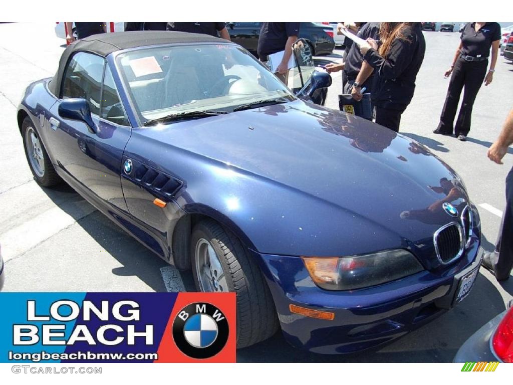 1997 Z3 1.9 Roadster - Montreal Blue Metallic / Beige photo #1