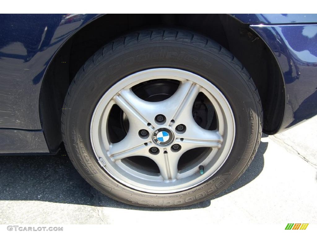 1997 Z3 1.9 Roadster - Montreal Blue Metallic / Beige photo #5