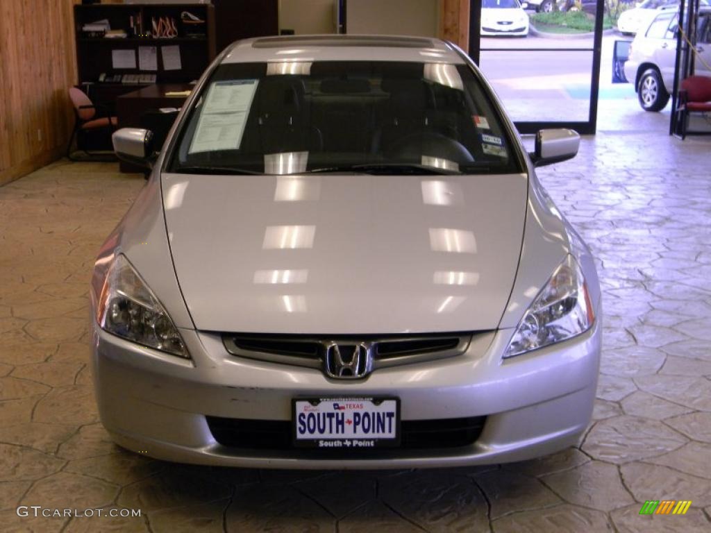2003 Accord EX-L Sedan - Satin Silver Metallic / Black photo #5