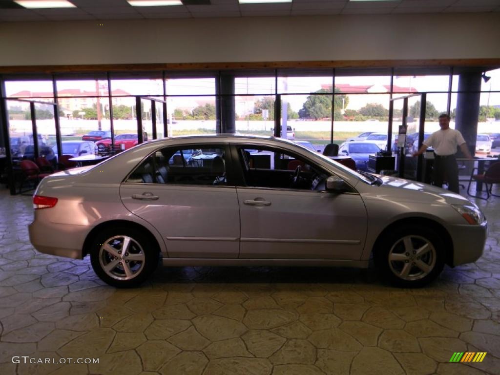 2003 Accord EX-L Sedan - Satin Silver Metallic / Black photo #7