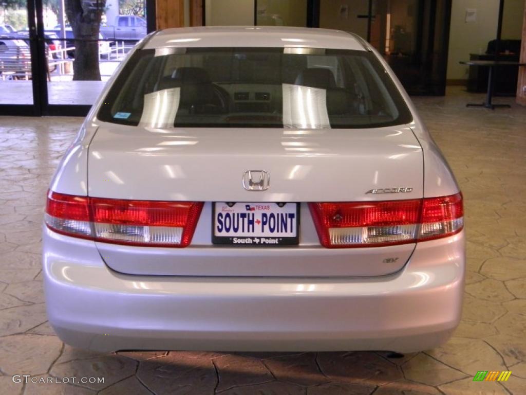 2003 Accord EX-L Sedan - Satin Silver Metallic / Black photo #9