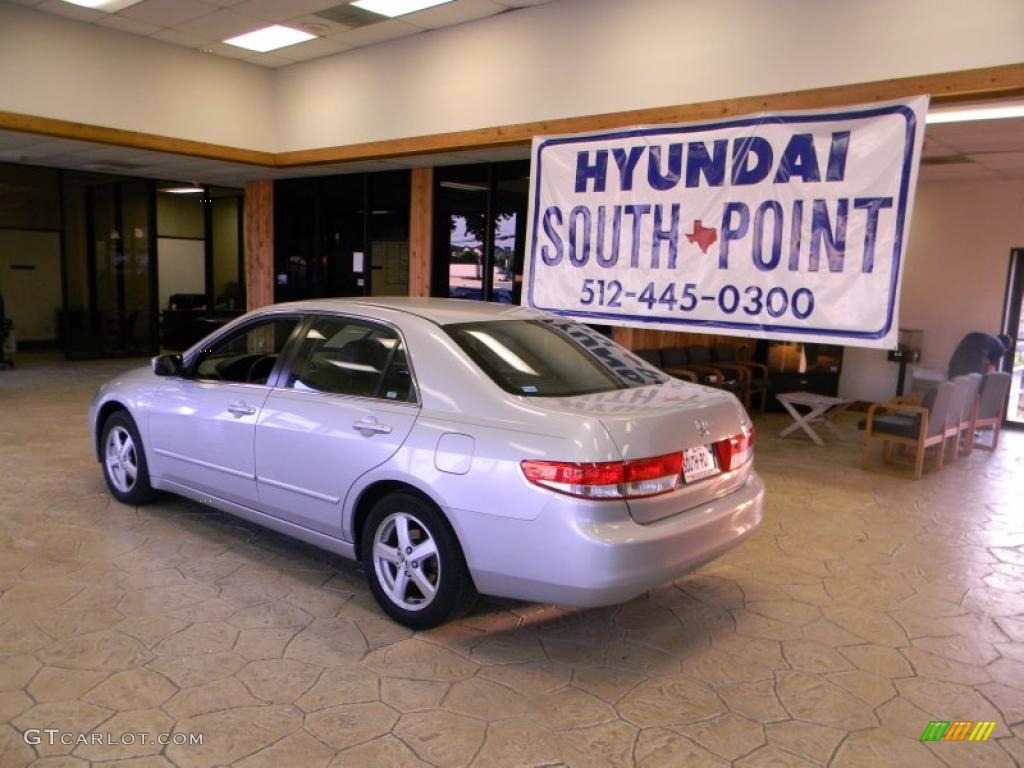 2003 Accord EX-L Sedan - Satin Silver Metallic / Black photo #11