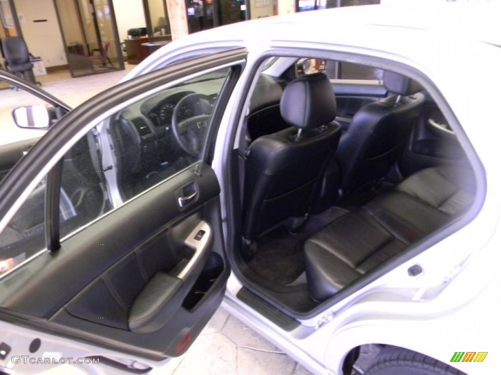 2003 Accord EX-L Sedan - Satin Silver Metallic / Black photo #14