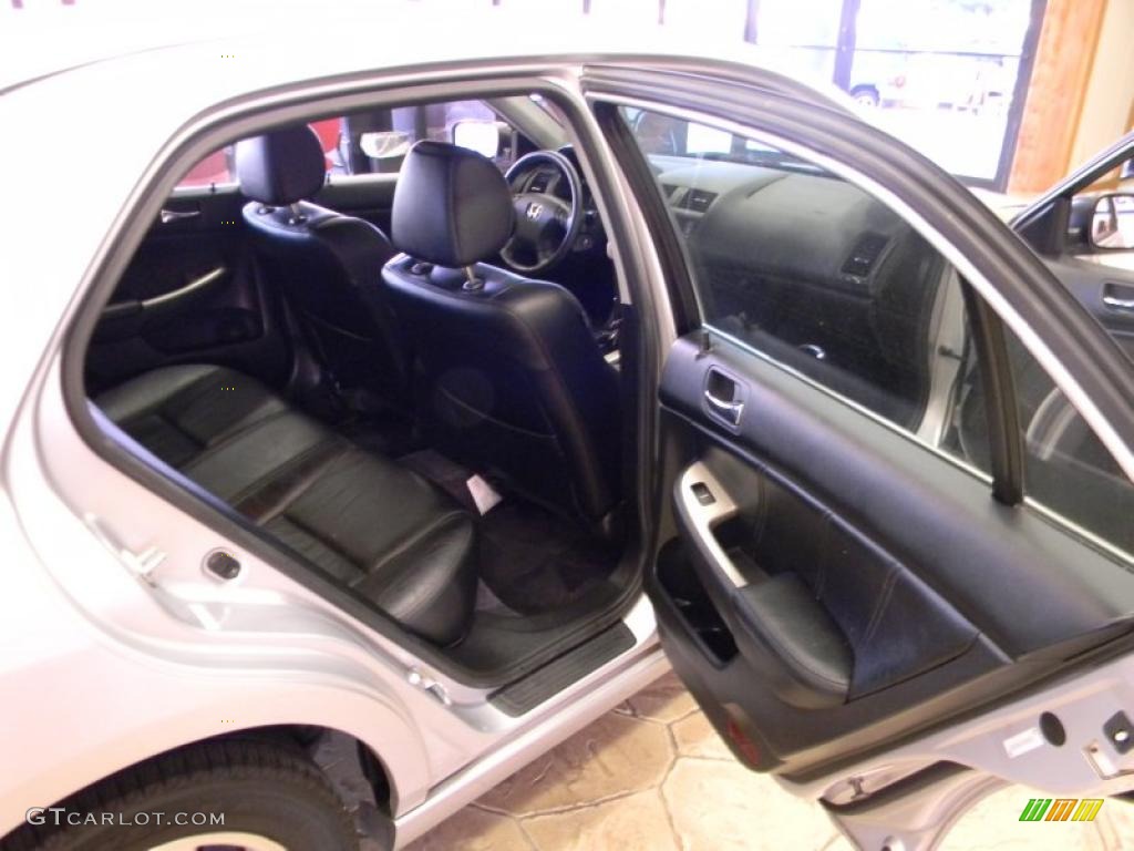 2003 Accord EX-L Sedan - Satin Silver Metallic / Black photo #22