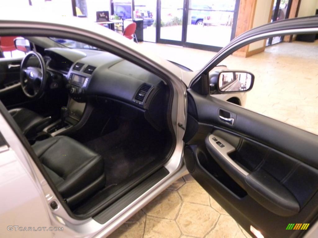 2003 Accord EX-L Sedan - Satin Silver Metallic / Black photo #24