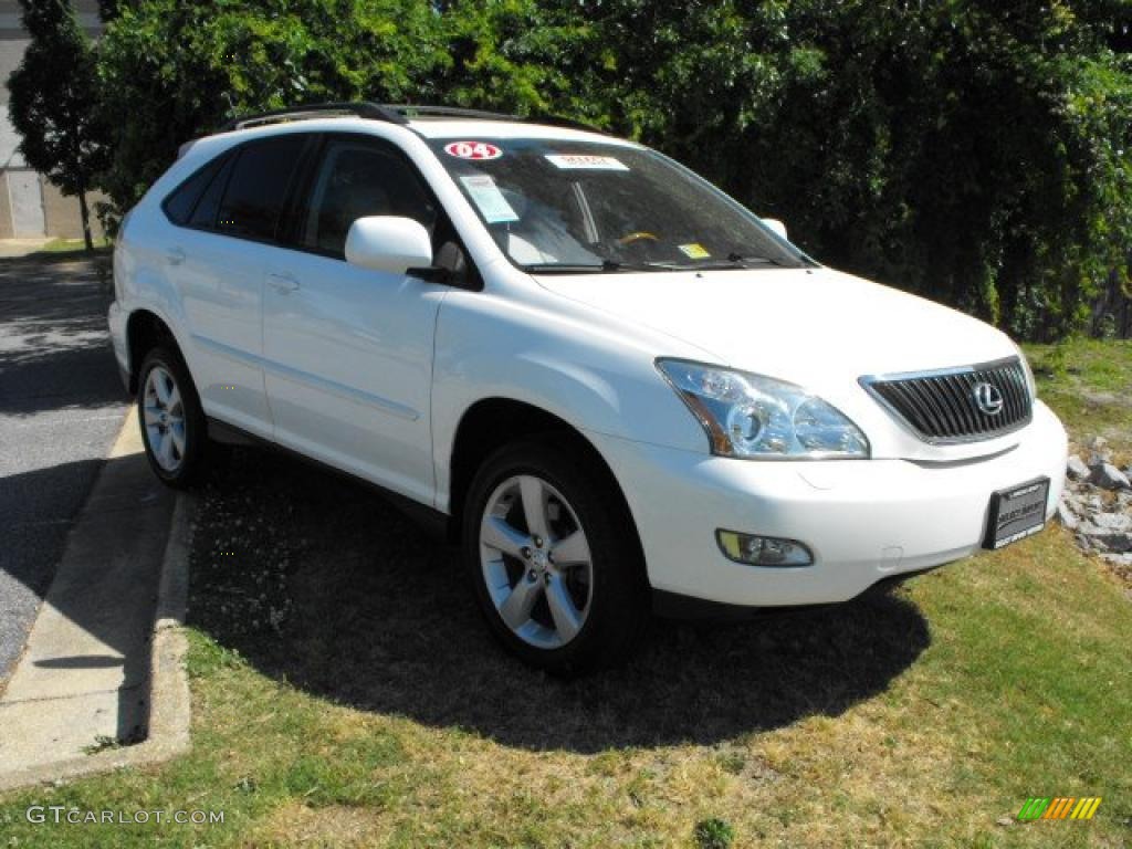 2004 RX 330 AWD - Crystal White Pearl / Light Gray photo #4