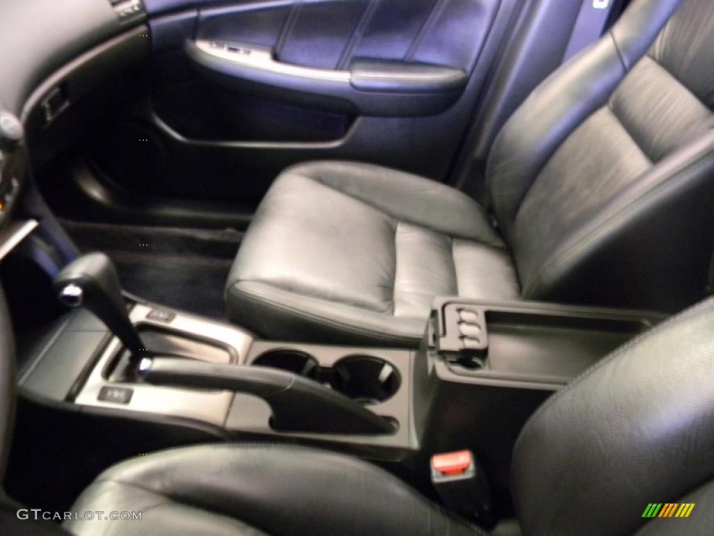 2003 Accord EX-L Sedan - Satin Silver Metallic / Black photo #45