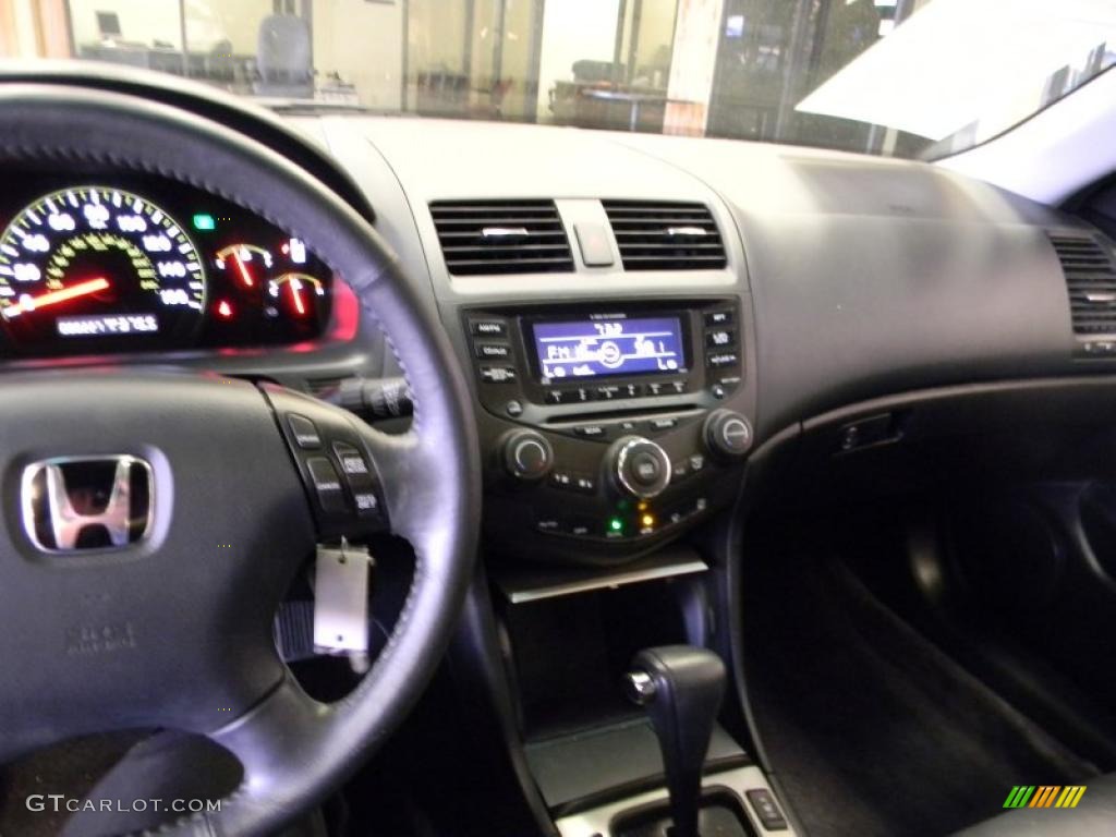 2003 Accord EX-L Sedan - Satin Silver Metallic / Black photo #46