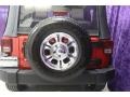 2009 Flame Red Jeep Wrangler X 4x4  photo #32