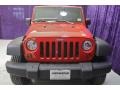 2009 Flame Red Jeep Wrangler X 4x4  photo #34