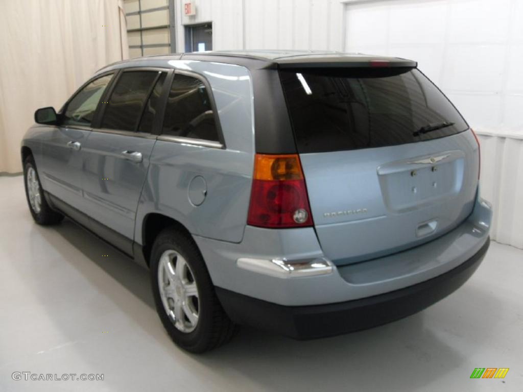 2004 Pacifica  - Butane Blue Pearl / Light Taupe photo #2