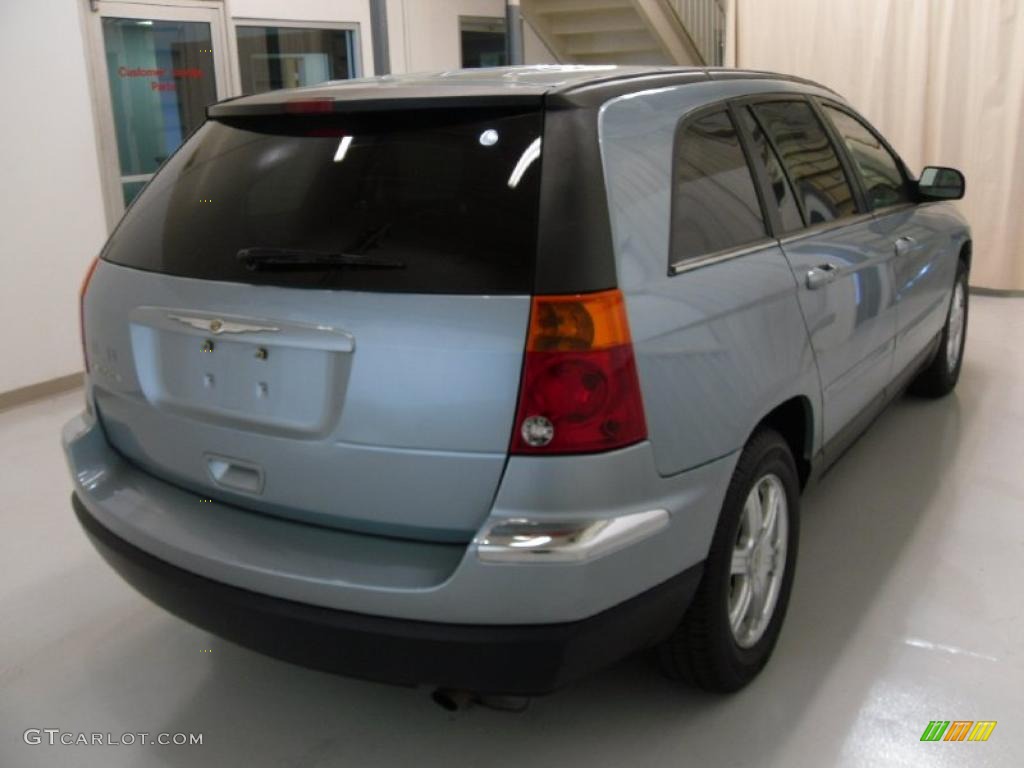 2004 Pacifica  - Butane Blue Pearl / Light Taupe photo #4