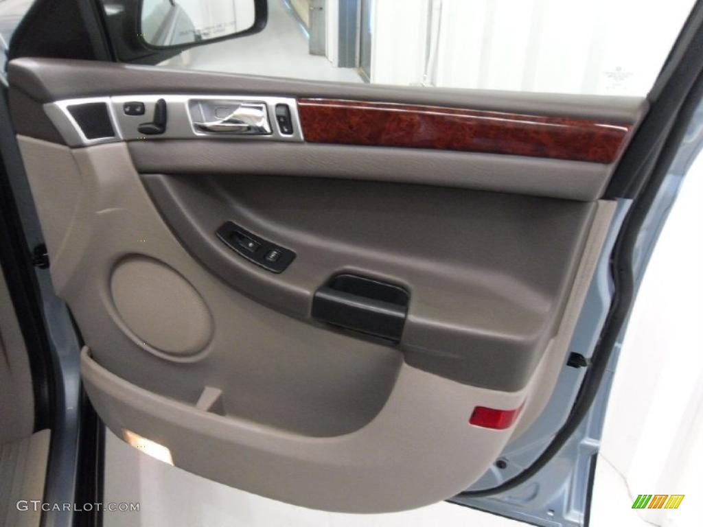 2004 Pacifica  - Butane Blue Pearl / Light Taupe photo #19