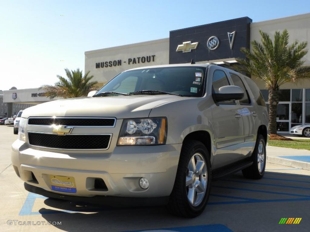 2007 Tahoe LTZ - Gold Mist Metallic / Light Cashmere/Ebony photo #1