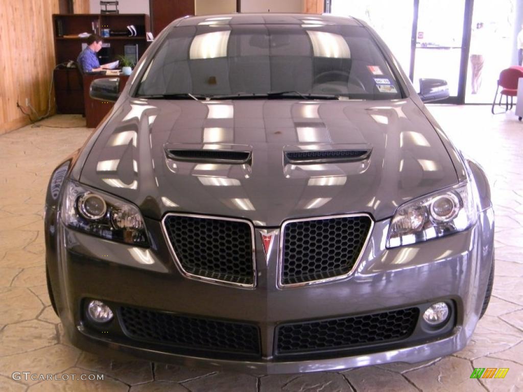 2009 G8 GT - Magnetic Gray Metallic / Onyx photo #9