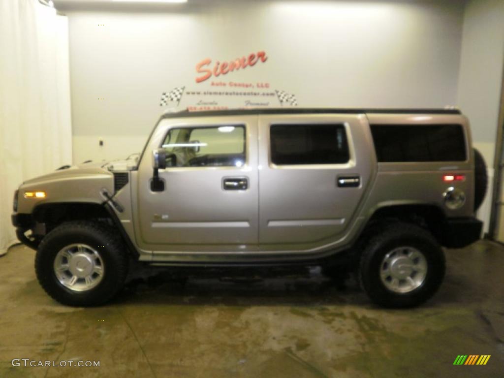 2003 H2 SUV - Pewter Metallic / Wheat photo #1