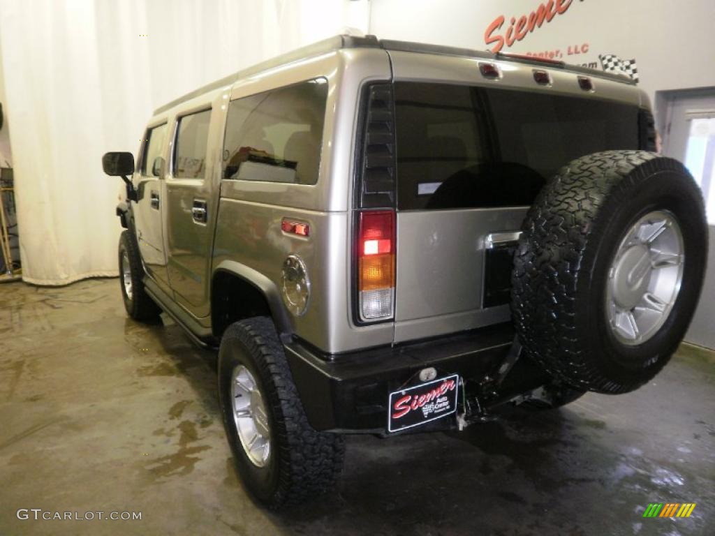 2003 H2 SUV - Pewter Metallic / Wheat photo #3