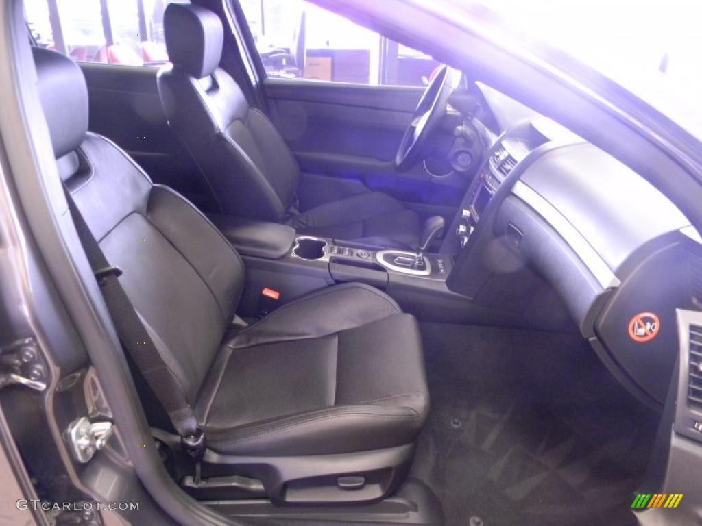 2009 G8 GT - Magnetic Gray Metallic / Onyx photo #25