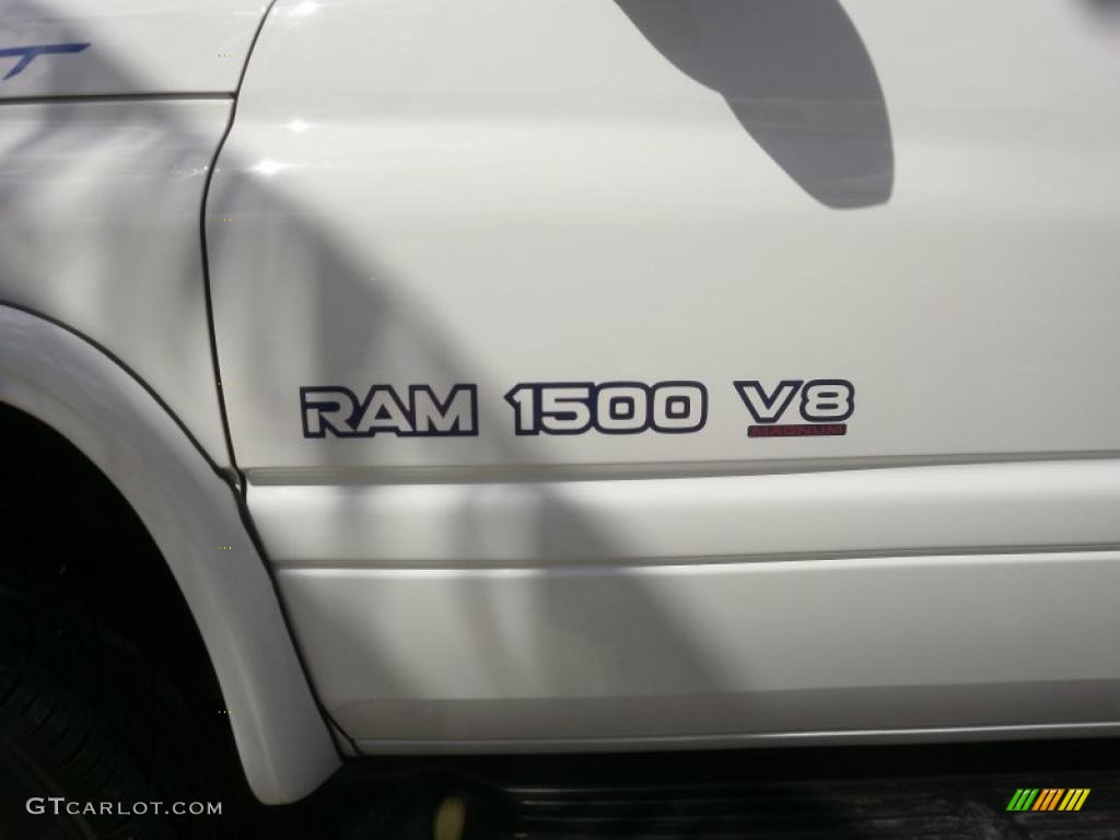 2001 Ram 1500 Sport Club Cab 4x4 - Bright White / Mist Gray photo #14