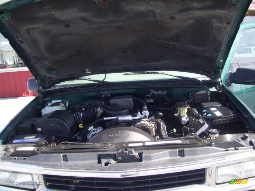 1999 Suburban K1500 4x4 - Emerald Green Metallic / Gray photo #11