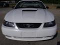 2001 Oxford White Ford Mustang GT Convertible  photo #8