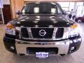 2008 Galaxy Black Nissan Titan LE Crew Cab  photo #9