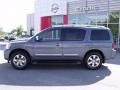 2010 Lakeshore Slate Blue Metallic Nissan Armada Platinum  photo #2