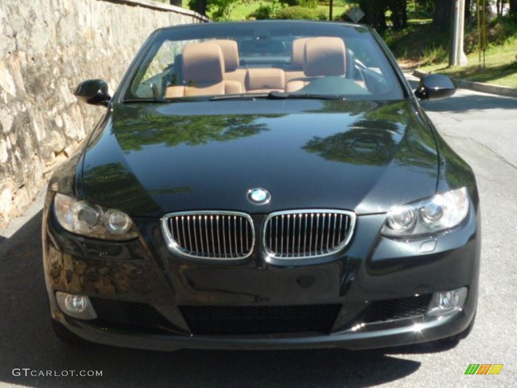 2008 3 Series 328i Convertible - Black Sapphire Metallic / Saddle Brown/Black photo #5