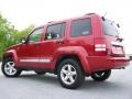 2008 Inferno Red Crystal Pearl Jeep Liberty Limited 4x4  photo #4