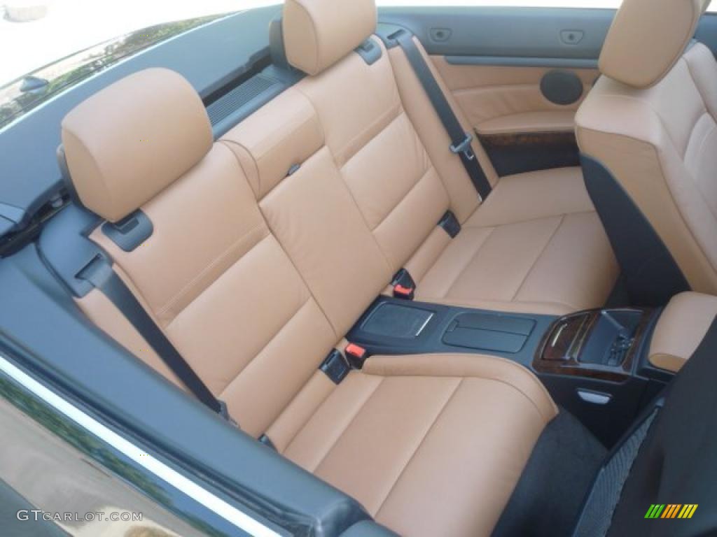 2008 3 Series 328i Convertible - Black Sapphire Metallic / Saddle Brown/Black photo #10