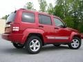 2008 Inferno Red Crystal Pearl Jeep Liberty Limited 4x4  photo #7