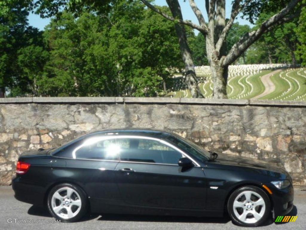 2008 3 Series 328i Convertible - Black Sapphire Metallic / Saddle Brown/Black photo #13