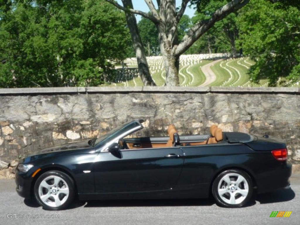2008 3 Series 328i Convertible - Black Sapphire Metallic / Saddle Brown/Black photo #14