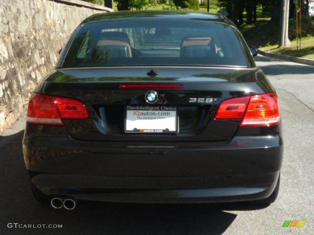 2008 3 Series 328i Convertible - Black Sapphire Metallic / Saddle Brown/Black photo #15