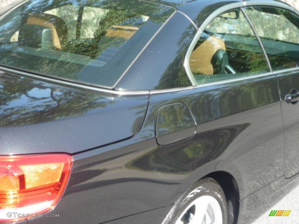 2008 3 Series 328i Convertible - Black Sapphire Metallic / Saddle Brown/Black photo #17