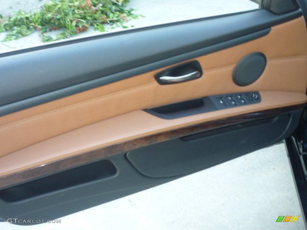 2008 3 Series 328i Convertible - Black Sapphire Metallic / Saddle Brown/Black photo #29