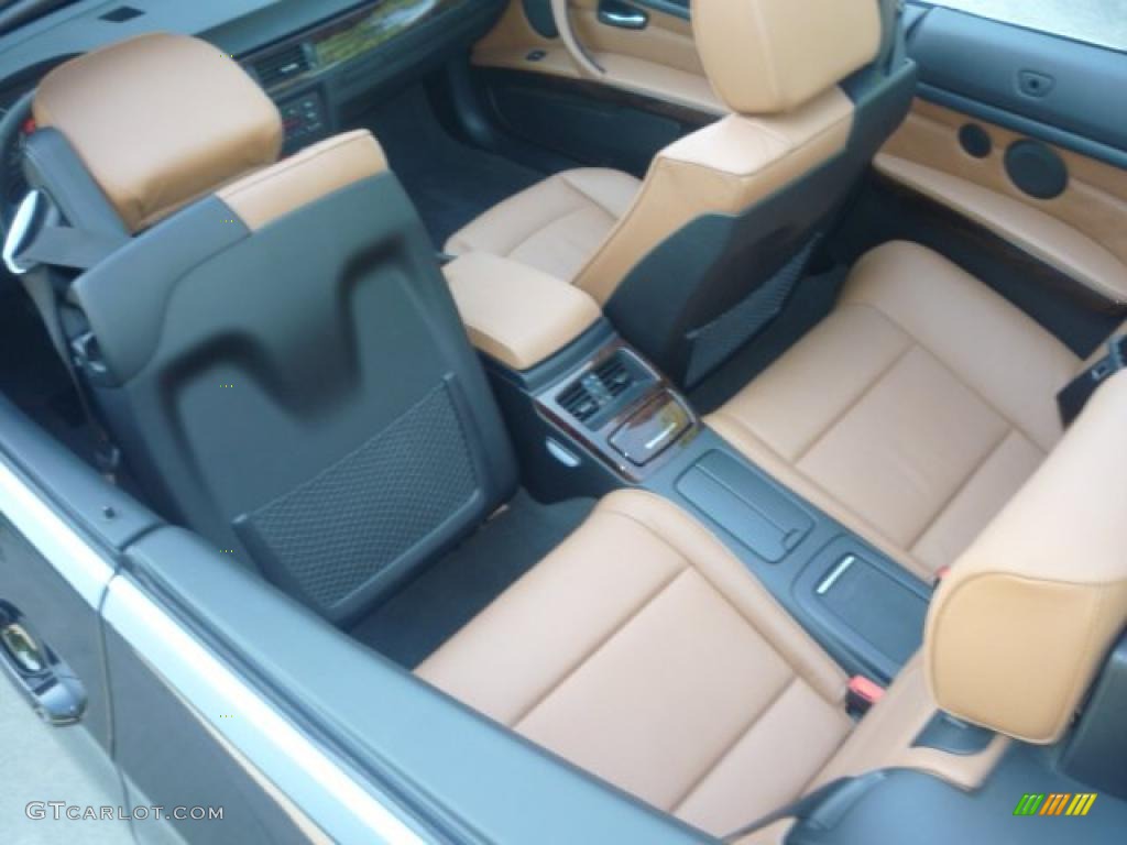 2008 3 Series 328i Convertible - Black Sapphire Metallic / Saddle Brown/Black photo #33