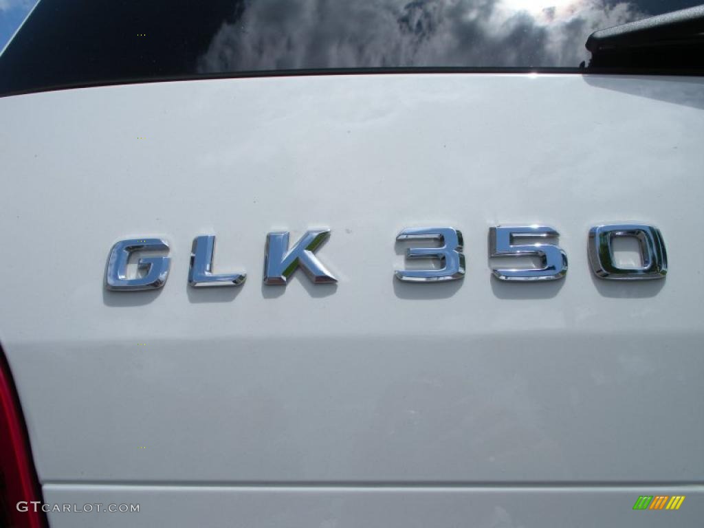 2010 GLK 350 4Matic - Arctic White / Black photo #9
