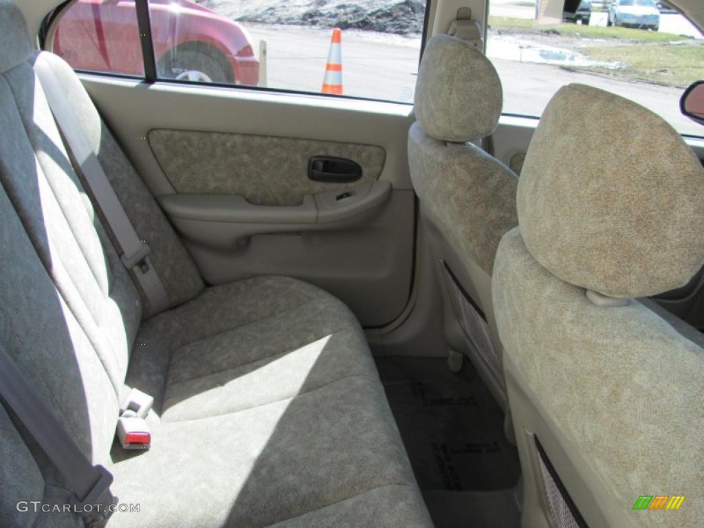 2001 Elantra GLS - Ocean Blue / Beige photo #11