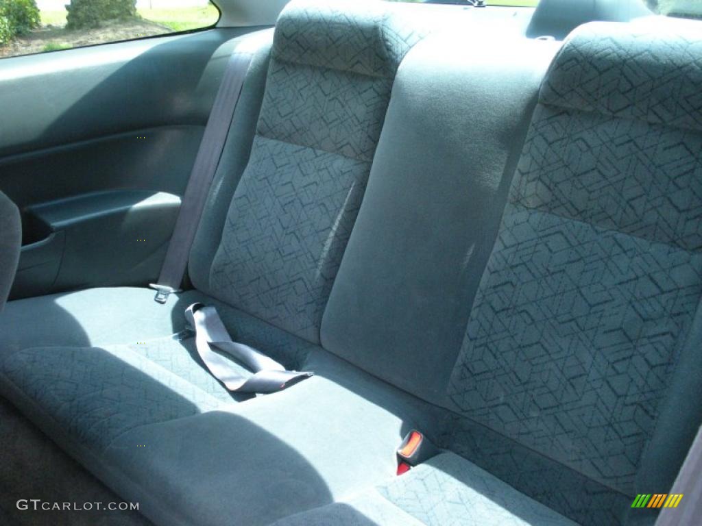 2000 Civic EX Coupe - Clover Green Pearl / Gray photo #12