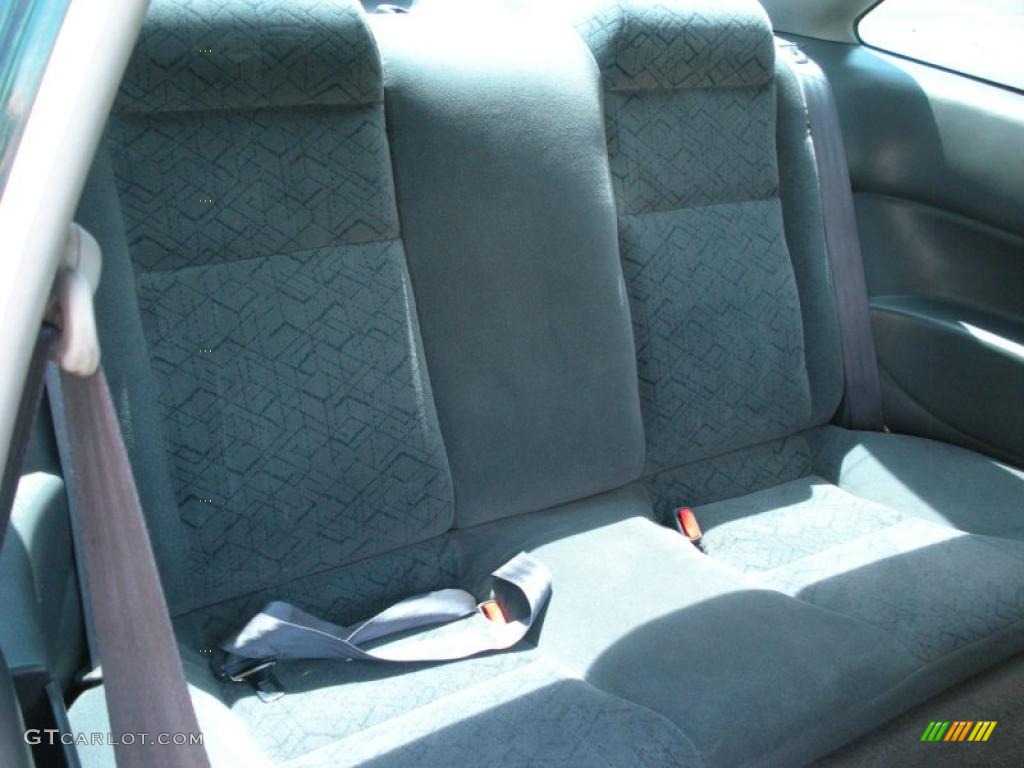 2000 Civic EX Coupe - Clover Green Pearl / Gray photo #15